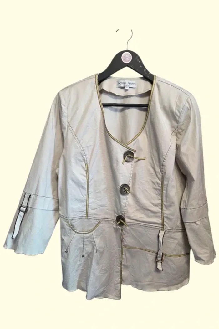 Veste originale asymétrique stretch T44 Lysa Kara
