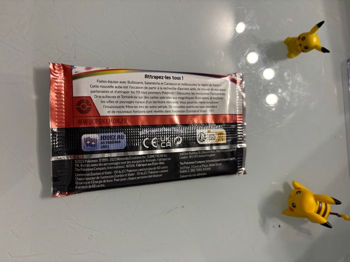 1 x Booster Pokémon 151 NEUF - photo numéro 2