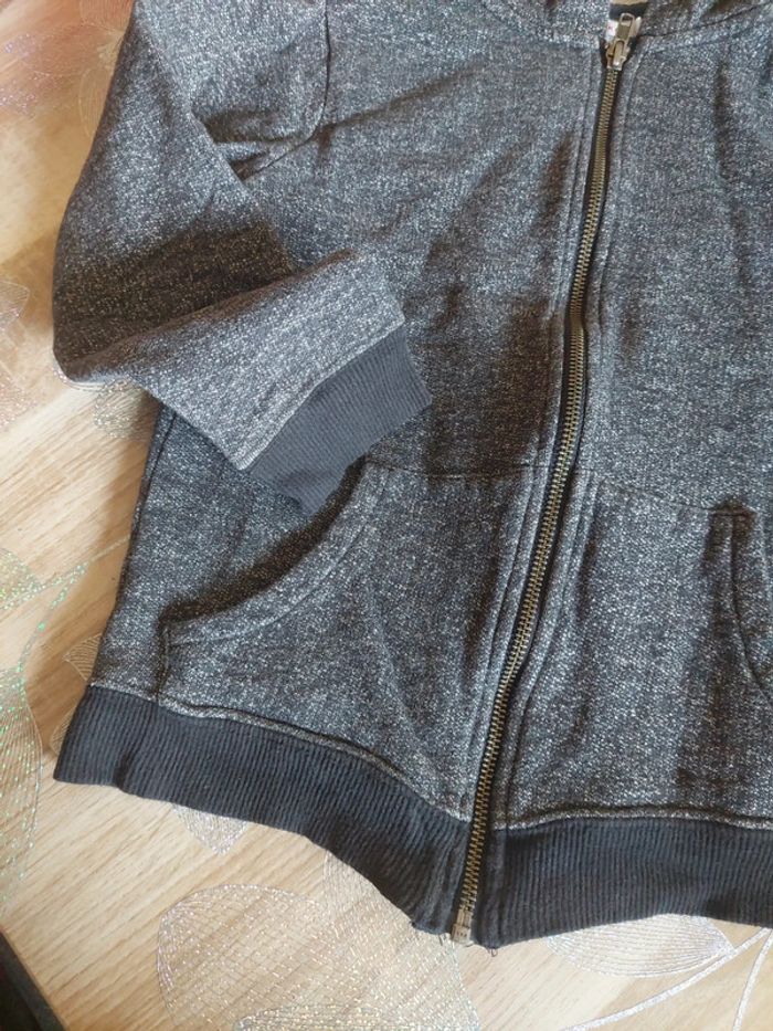 Veste zippée 9/10 ans garçon - photo numéro 2