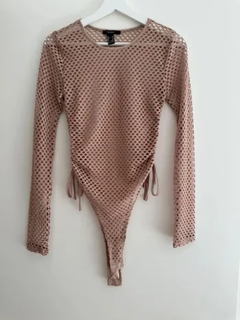 Body résille nude Forever 21 – Taille M – Neuf sans étiquette