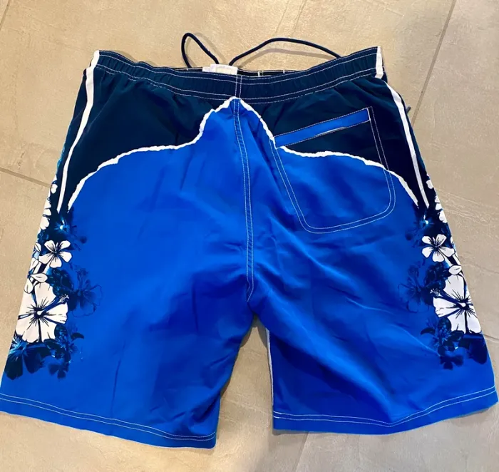 Short de bain bleu - photo numéro 2