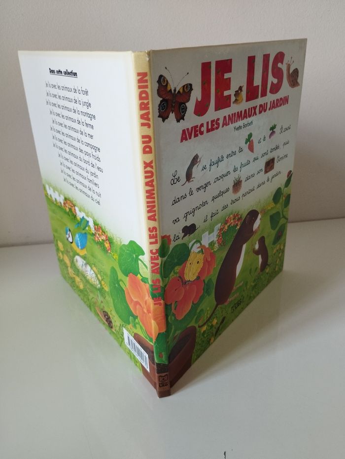 Livre Je lis avec les animaux du jardin - photo numéro 2