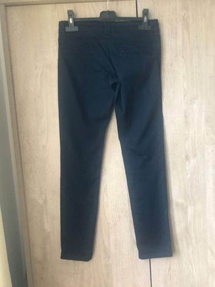 Pantalon Bershka bleu marine - photo numéro 2