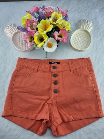 Short en jean orange vif-jennifer-taille32