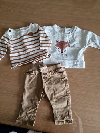 Ensemble la redoute et tape a l'oeil 3 mois 59cm