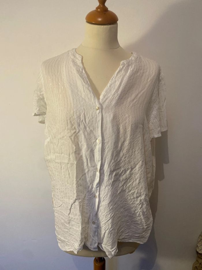 Blouse manche courte femme taille 44 de marque Yessica C&A