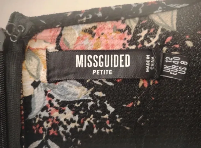 Robe légère fleurie manches longues T40 Missguided - photo numéro 3