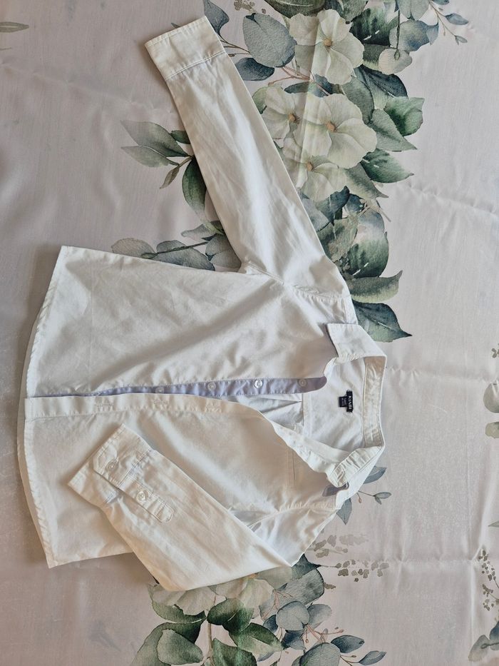 Chemise blanche coton