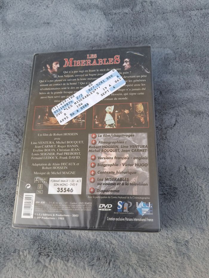 DVD Les misérables - photo numéro 2