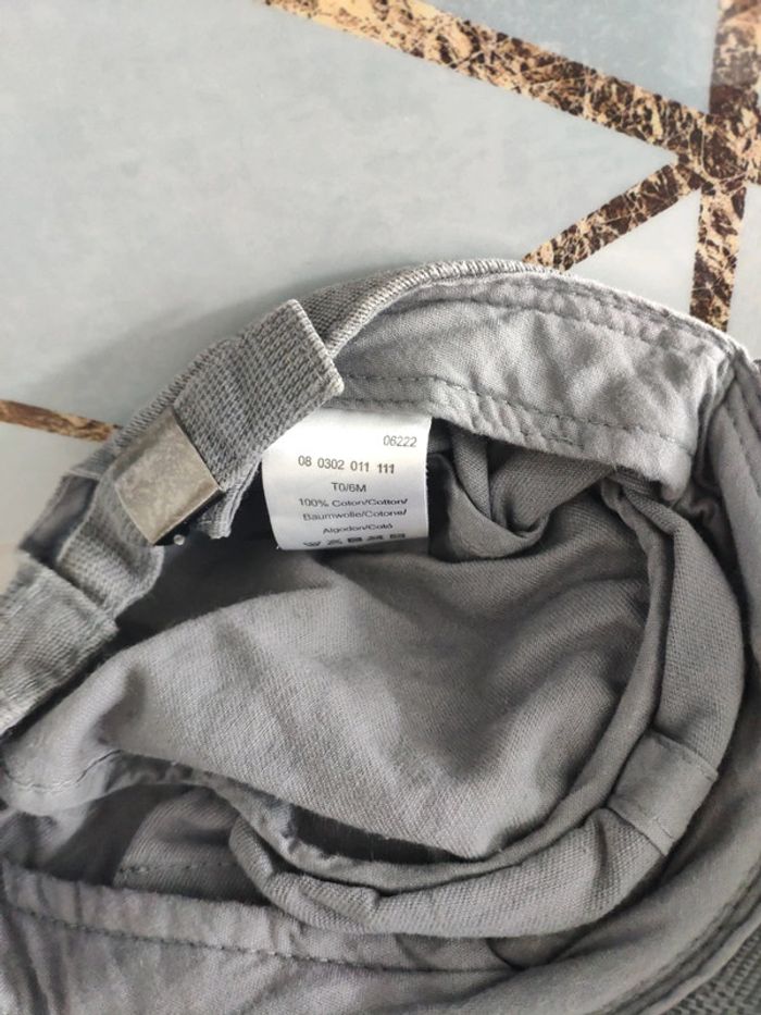 Lot 1/3 mois garçon pantalon short casquette Chicco béret - photo numéro 7