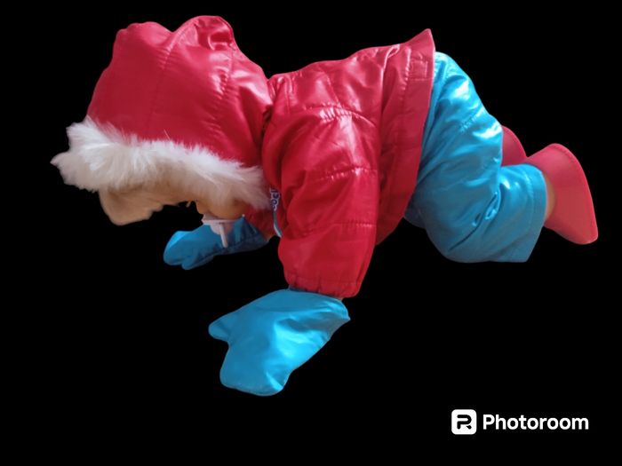 Cicciobello marche dans la neige - photo numéro 2