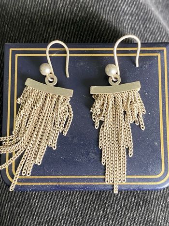 Boucles d'oreilles en argent