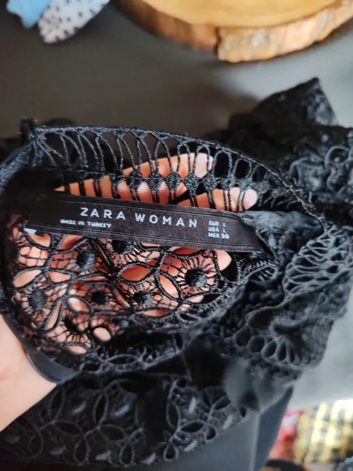 Robe midi Zara woman taille l - photo numéro 4