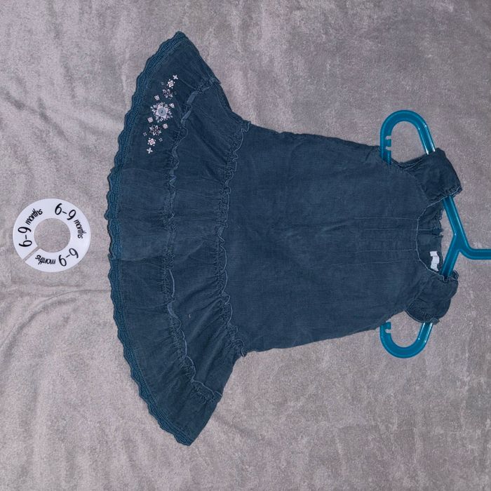 Lot robes manches courtes bébé fille 6 mois - photo numéro 3