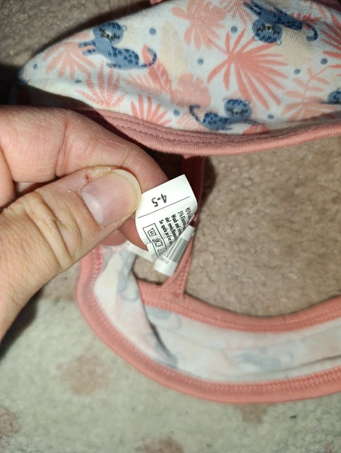 Lot de 2 brassières 4/5 ans - photo numéro 3