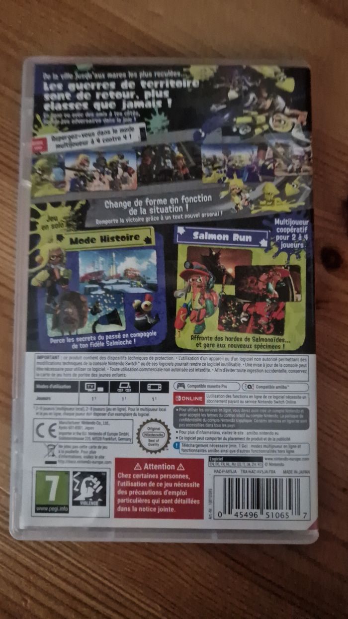 Splatoon 3 switch - photo numéro 2