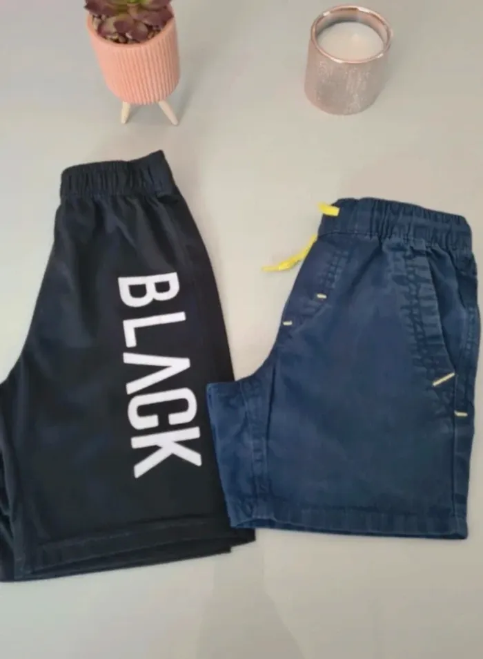 Lot de 2 shorts garçon 4 ans