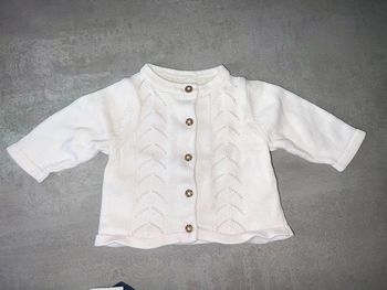 Gilet taille 3 mois fille tape à l’œil rose pale