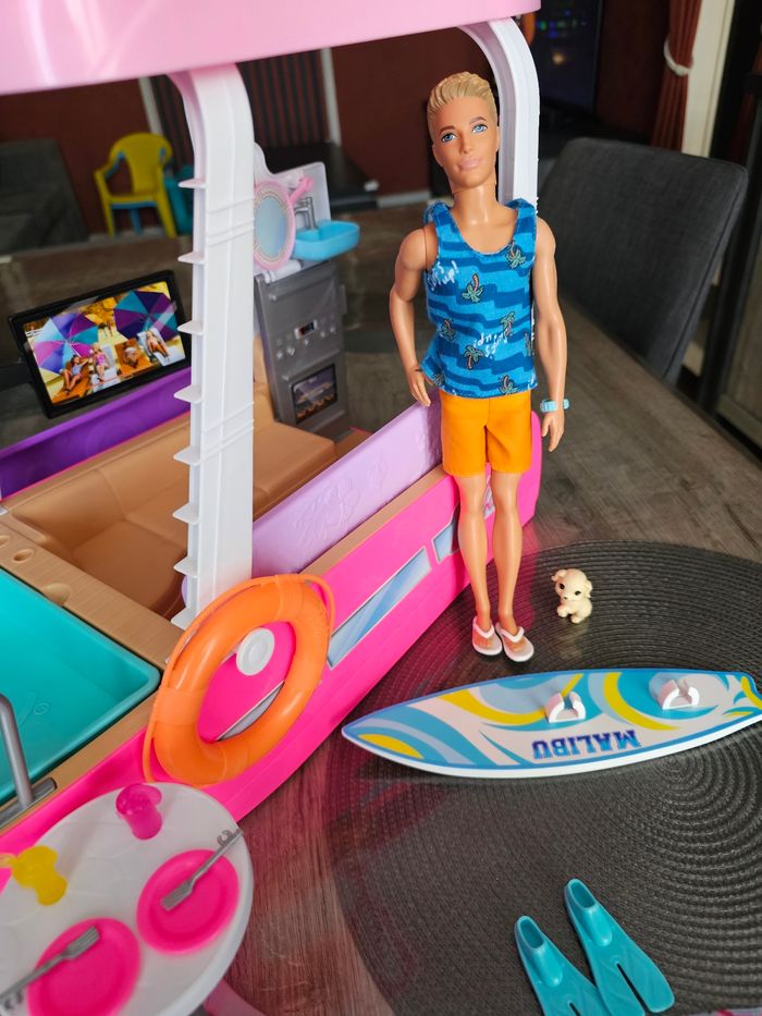 Bateau barbie + Ken surf - photo numéro 3