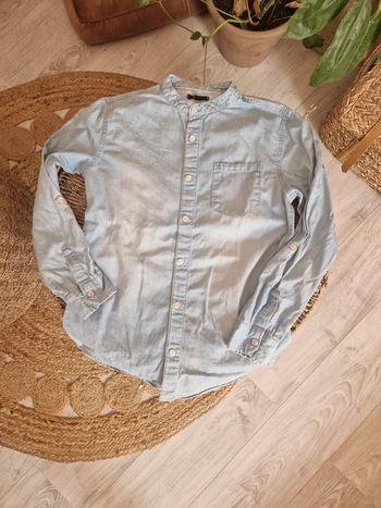 Chemise en jeans col mao Kiabi 🌎 12 ans🌎