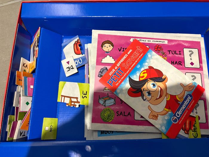 Jeu de lecture 5-7 ans jeu éducatif petit savant clémentoni - photo numéro 6