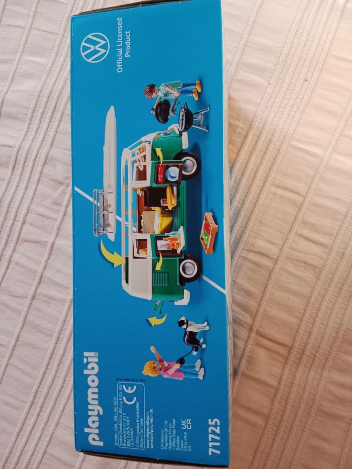 Playmobil 71725 Combi vert Volkswagen T1 camping car - photo numéro 4