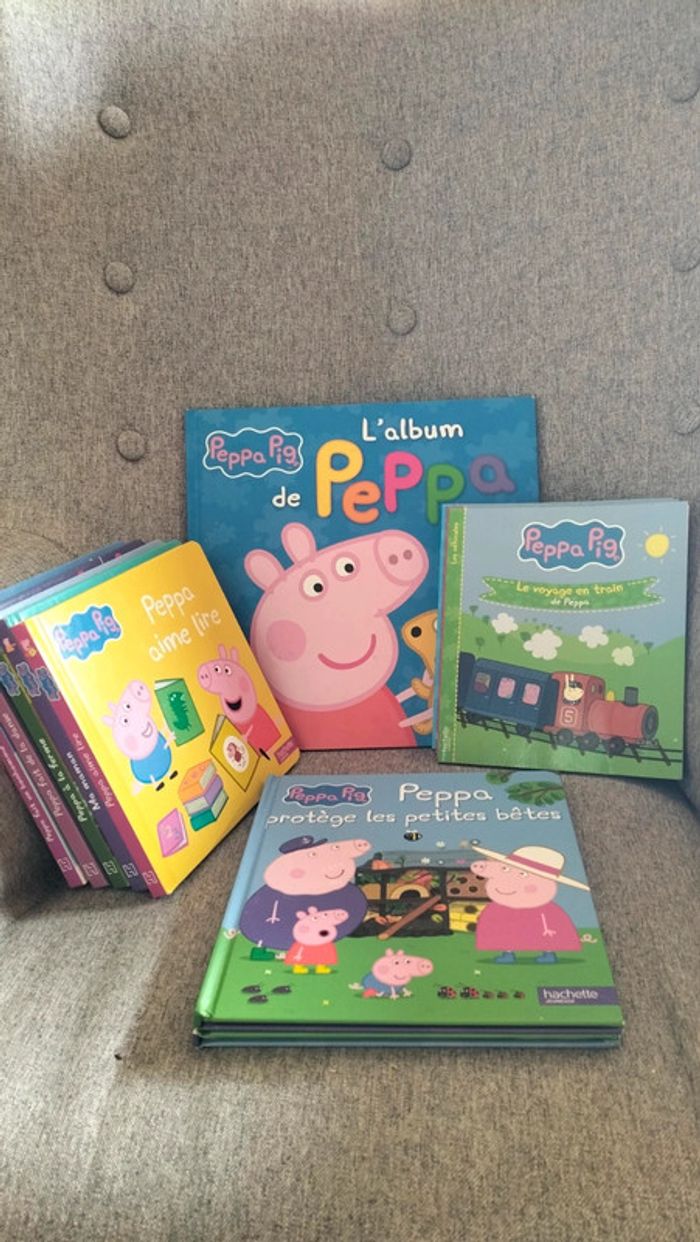 Lot Peppa pig (13 livres)