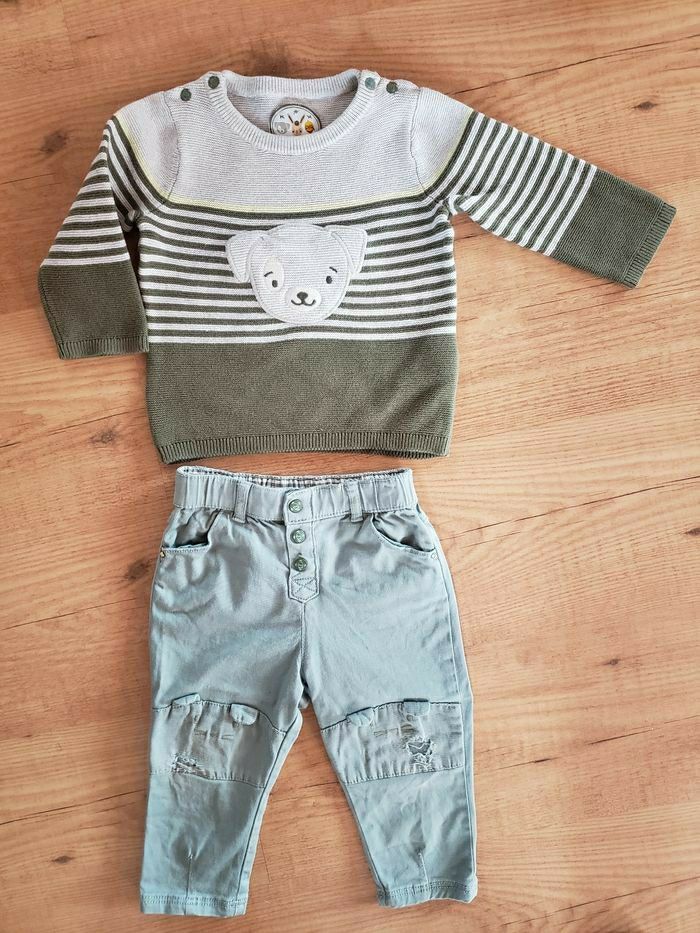 Ensemble kaki Sergent Major 18 mois - photo numéro 2