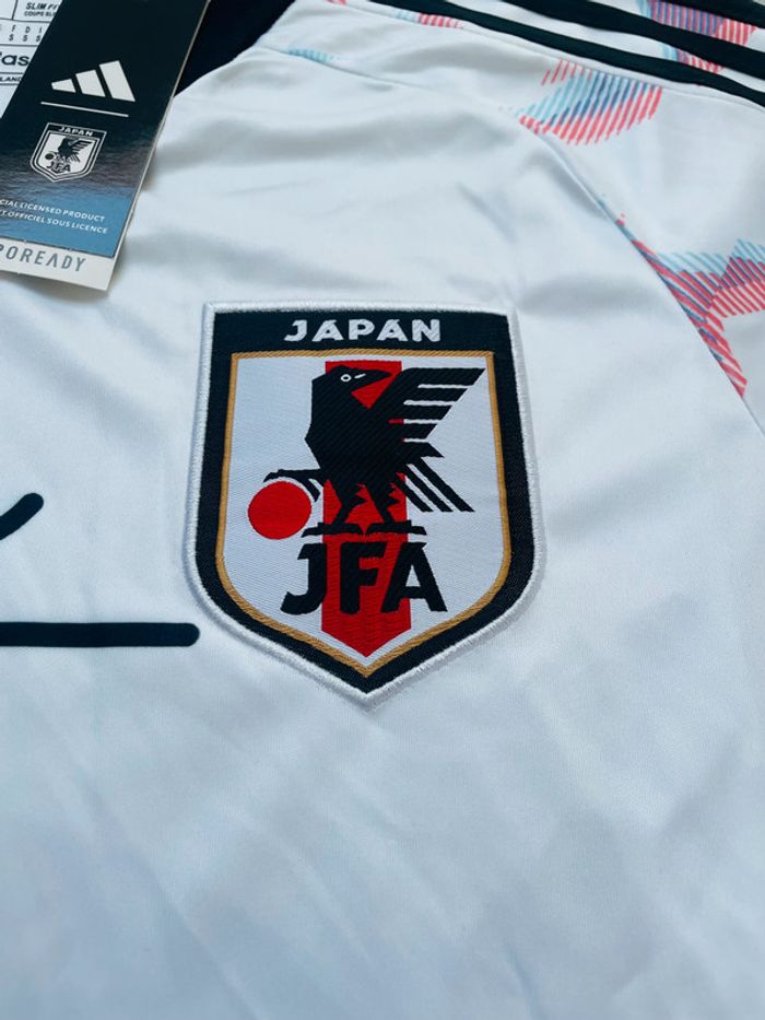 Maillot concept foot Japon blanc Itachi taille S - photo numéro 6