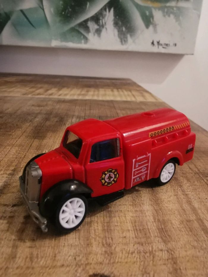 🔥Camion pompier citerne rouge collection jouet enfant véhicule - photo numéro 2
