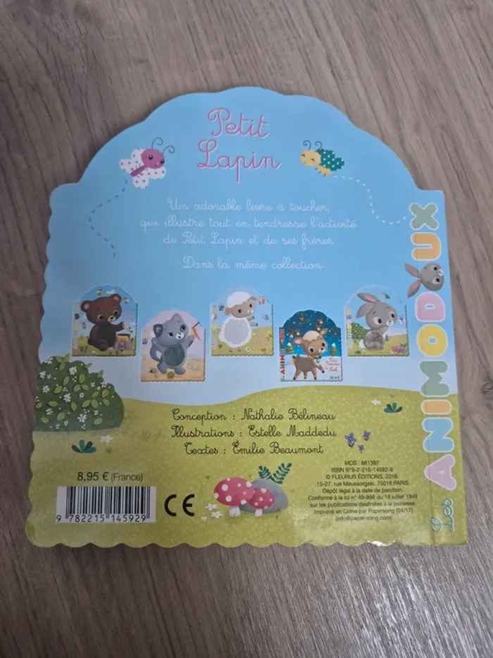 Livre à toucher Petit Lapin - photo numéro 2