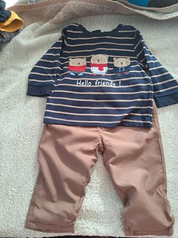 Ensemble pull et pantalon 6mois