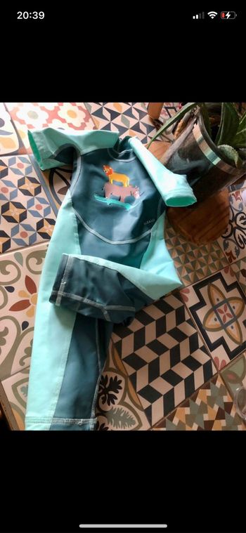 Combinaison natation anti UV