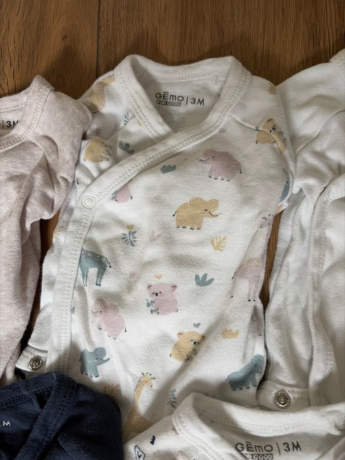 Lot 7 bodys manches longues - photo numéro 3