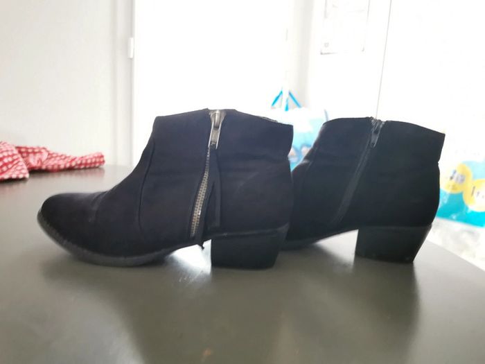 Bottines en daim - photo numéro 2