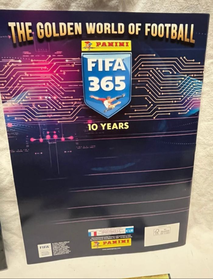 Kit Panini stickers Foot FIFA 365 10 ANS 2025 neuf scellé - photo numéro 10
