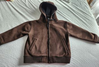 Blouson en daim taille 5ans