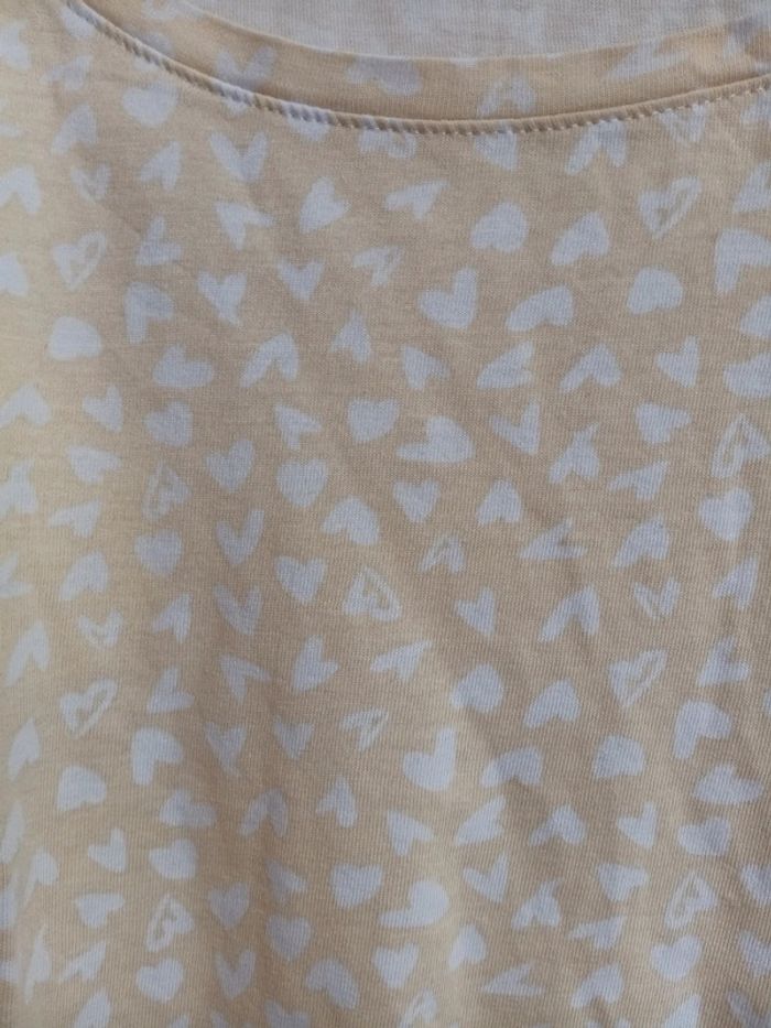 Tee-shirt  jaune clair t.50 52 kiabi pas vinted go - photo numéro 2