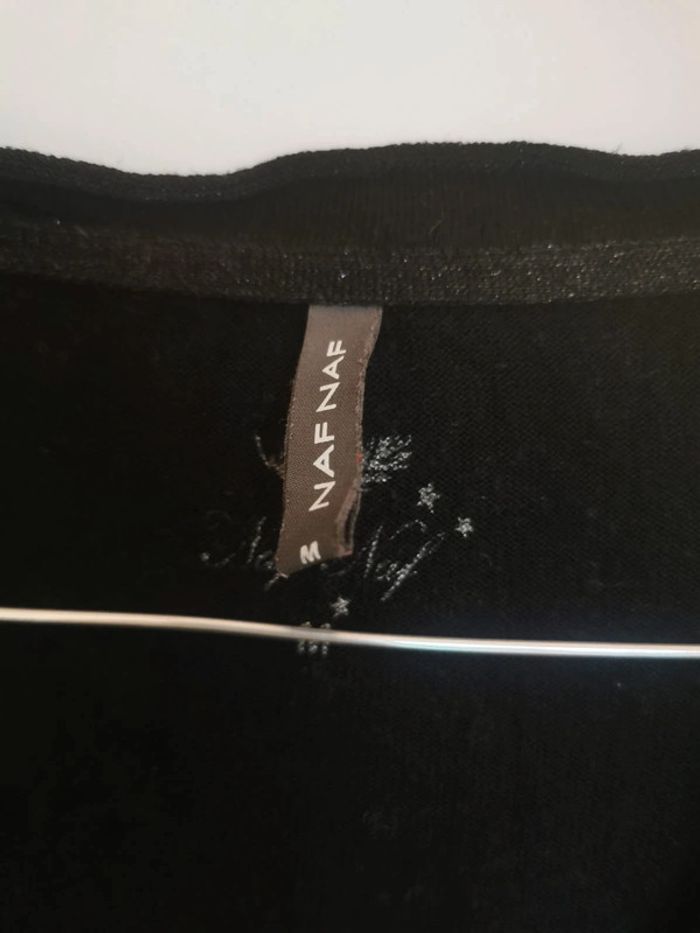 Pull noir léger Naf Naf - photo numéro 3
