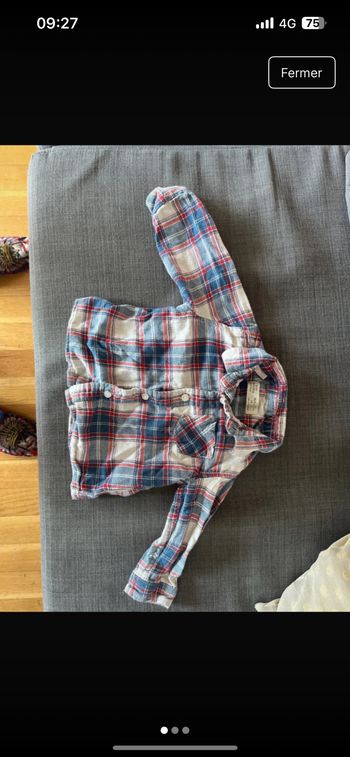 Chemise Zara 9 mois