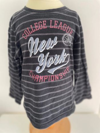 Sweat shirt noir garçon