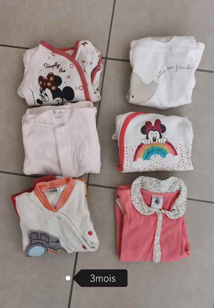 Lot de pyjama 3 mois