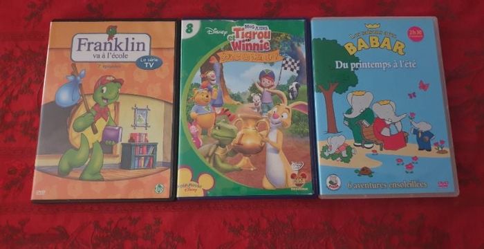 Lot 3 DVD dessins animés