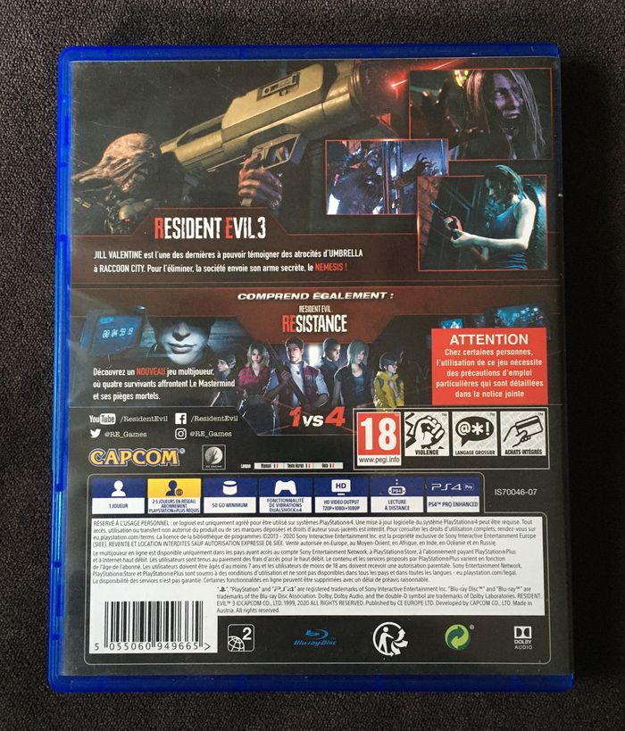 Resident Evil 3 sur PS4 - photo numéro 2