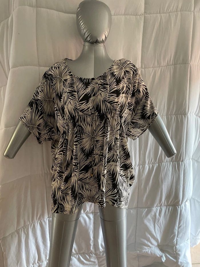 t-shirt H&m noir taille 48