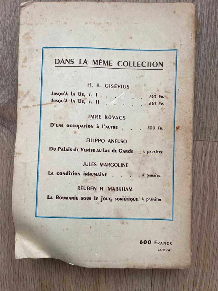 Analyse miracle 1949 - photo numéro 11