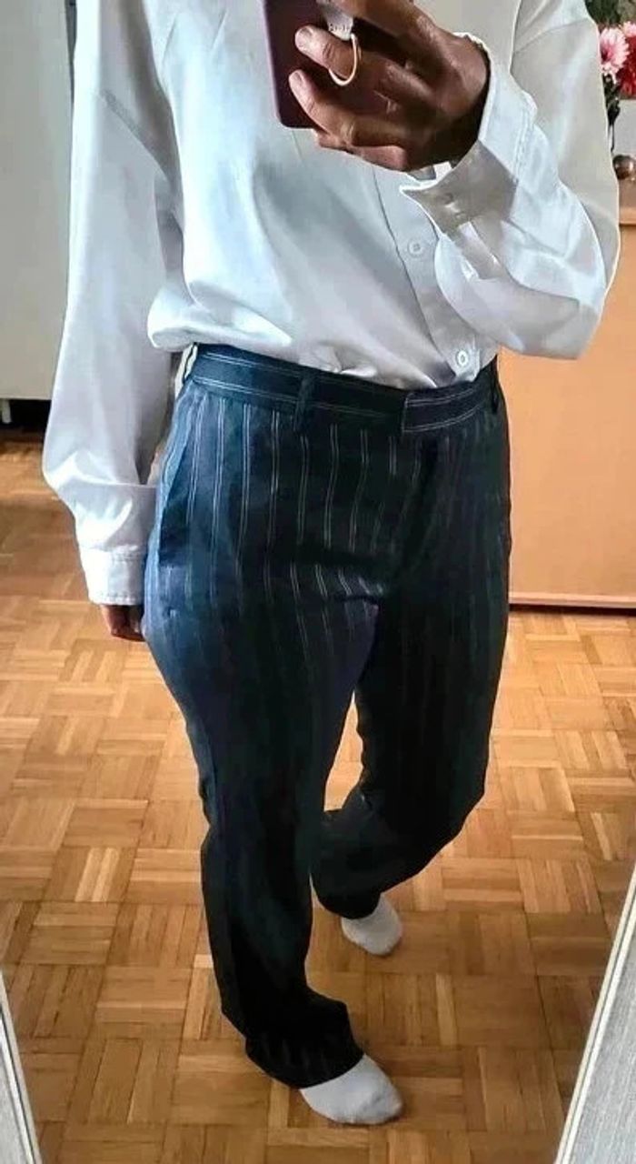 Magnifique pantalon mi lin Paul & Joe Made in France Valeur 335 euros - photo numéro 4