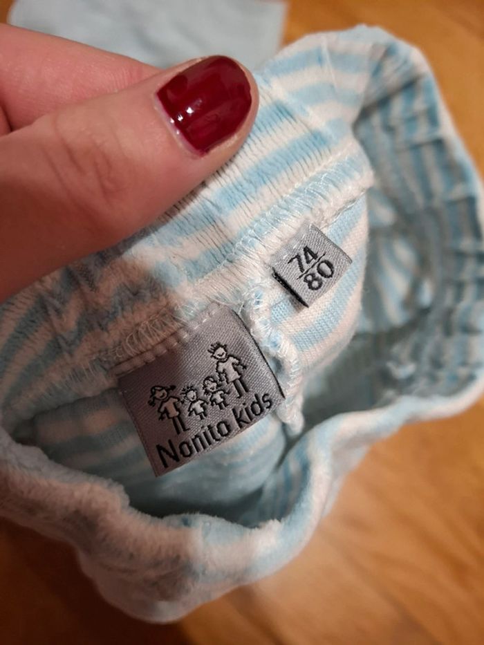 Short bleu garçon - photo numéro 4