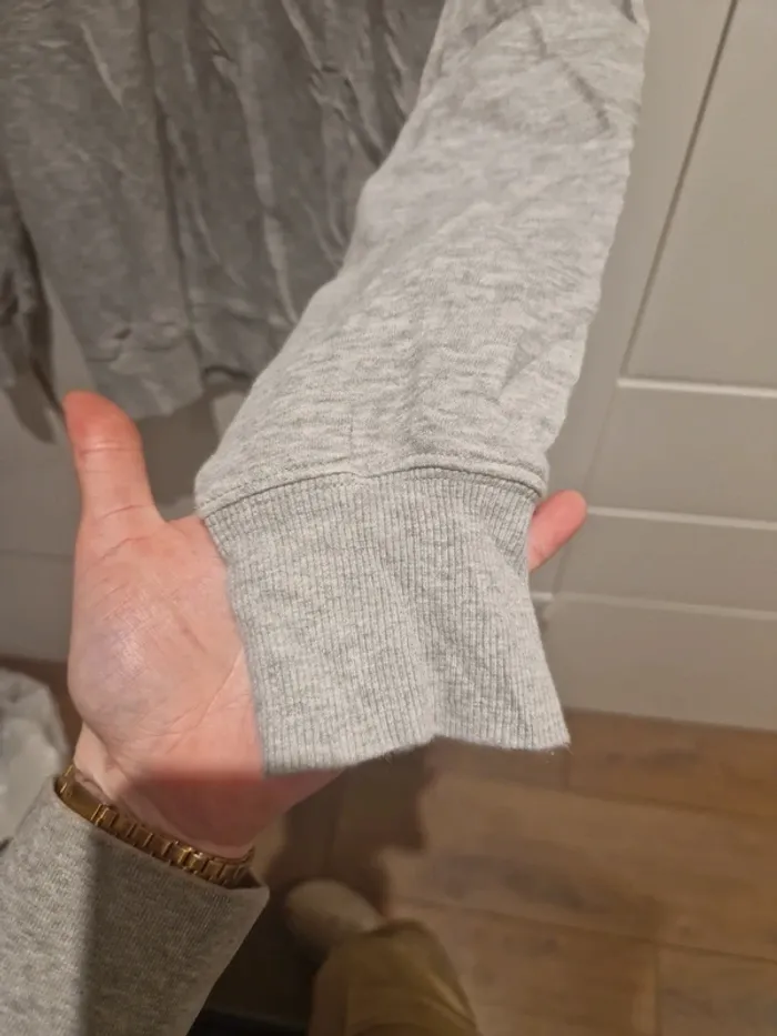 Sweat the north face taille L gris très bon état - photo numéro 4