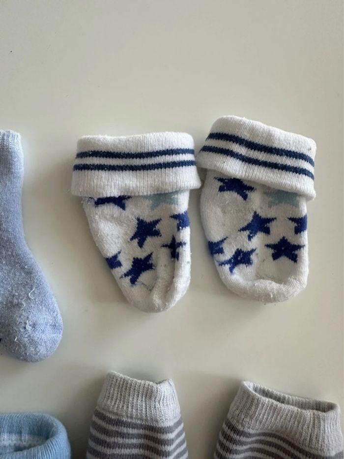 Lot de 4 paires de chaussettes bébé épaisses - taille 15/18 - photo numéro 3